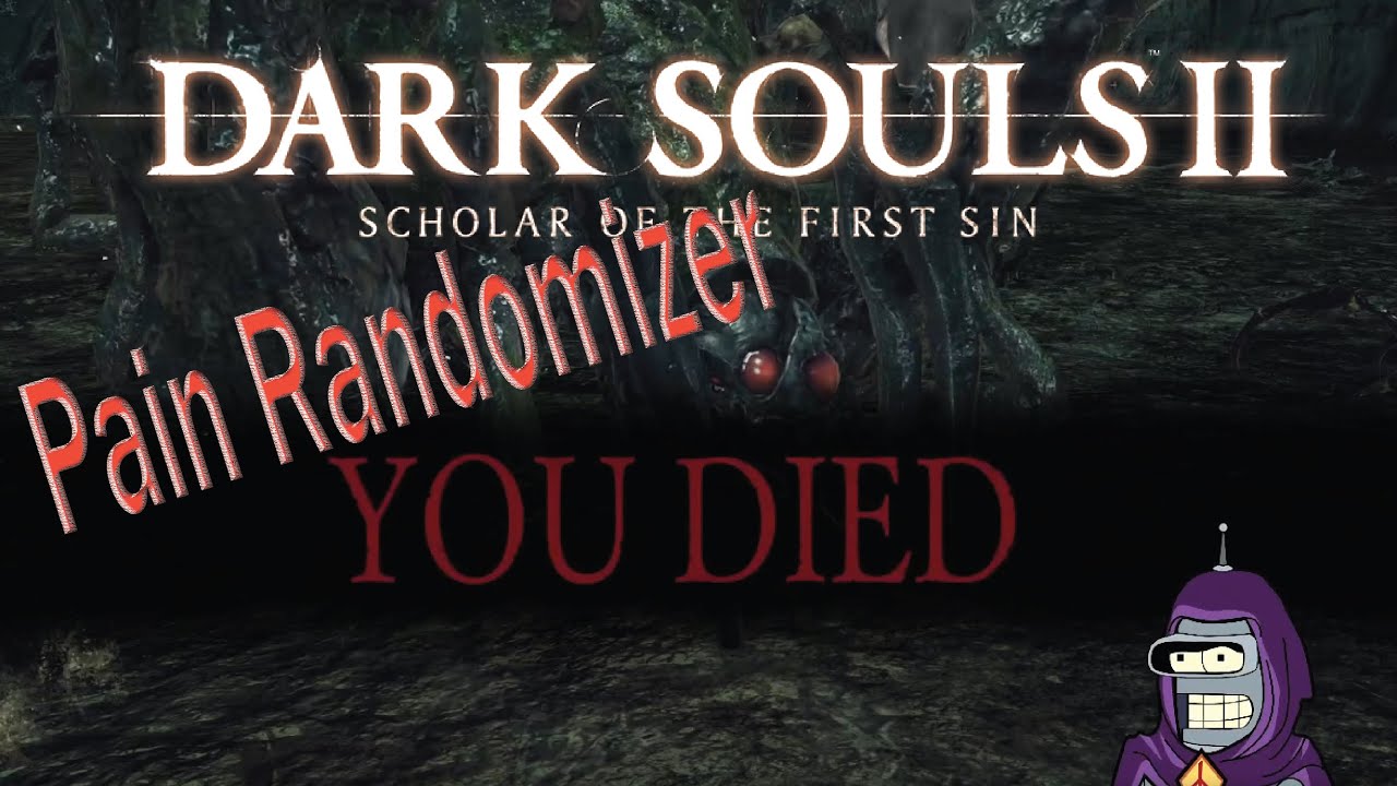 DS2 Item Randomizer on "Pain" day 1 of no heals and no upgrades (VOD