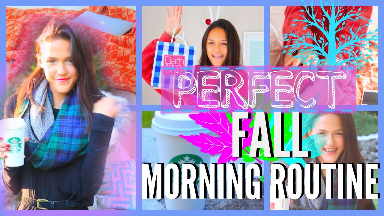 The PERFECT Fall Morning Routine 2015! Essentials, Breakfast Ideas, and Outfit Ideas!! + GIVEAWAY!!