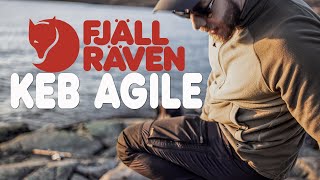 NEW! Fjällräven Keb Agile  Comprehensive test and review by a leg model