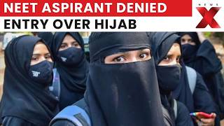 Neet Aspirant Denied Entry Over Hijab Row, Chaos Erupts At Mumbai Exam Centre Newsx