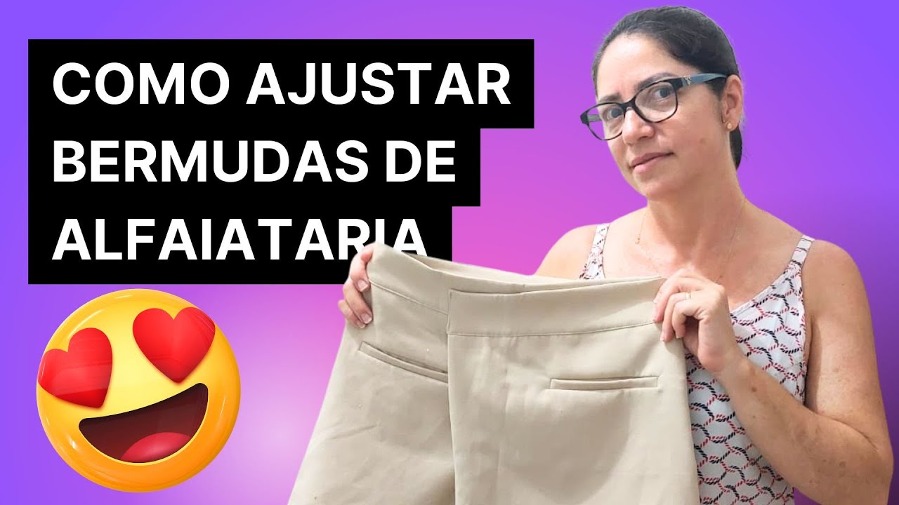 Como Ajustar Bermudas de Alfaiataria sem Deformar o Caimento
