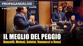 Propagandalive, il meglio del peggio della politica: Salvini, Vannacci, il Pd e la Meloni