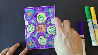 Styrofoam Marker Printmaking