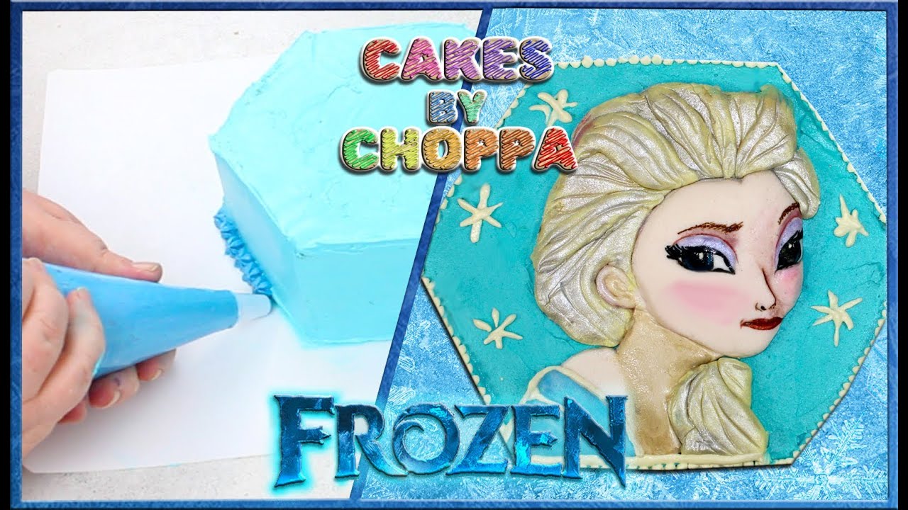 Elsa Disneys FROZEN CAKE How To YouTube