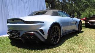 New $347K Mako Blue 2026 Aston Martin Vantage Roadster
