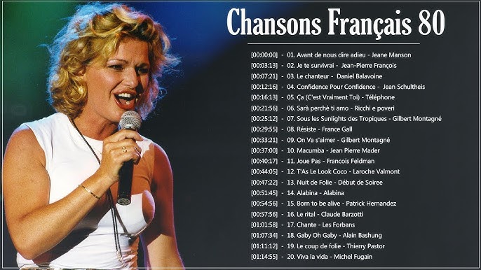 Musique Année 80 ♪ Playlist Chansons Francaises Années 80 ♪ Les