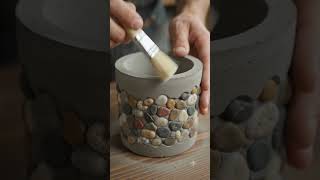 Genius Way to Reuse Plastic Bottles! ♻️ DIY Concrete Flower Pot