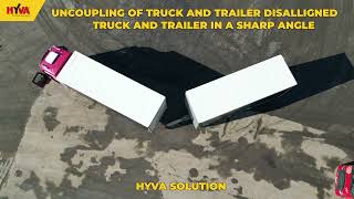 Check the advantages of the new solution from HYVA - automatic trailer coupling