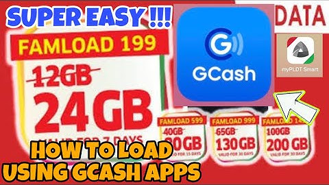 HOW TO LOAD YOUR PLDT HOME PREPAID WIFI USING GCASH APPS | FAMLOAD PROMOS !