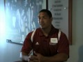 2010 CAA Football Media Day Video Blog - Massachusetts' Tyler Holmes