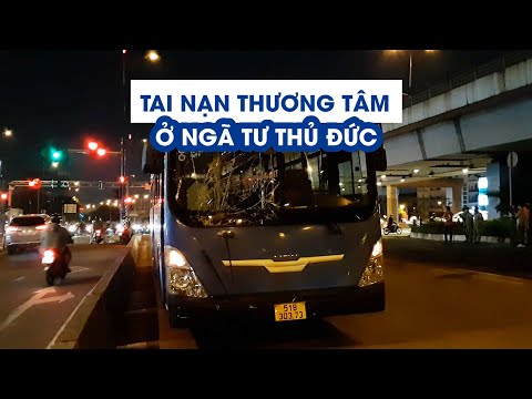 Video Phụ hồ tử vong sau tai nạn thương tâm ở Ngã tư Thủ Đức - youtube