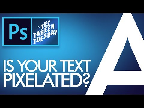 Anti Aliasing Text in Adobe Photoshop - Urdu / Hindi [Eng Sub]