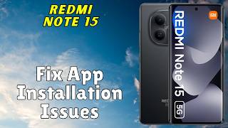 Fix App Installation Issues on Redmi Note 15 | Step-by-Step Troubleshooting