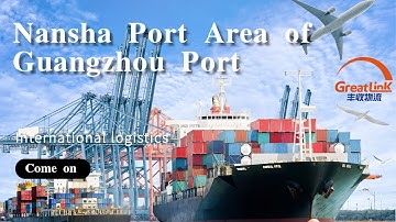 Nansha Port Area of Guangzhou Port#China #vessel #international