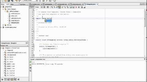 Programa en NetBeans de JFrameForm y JinternalFrameForm util.panel ING. ISRAEL LOPEZ HERNANDEZparte3