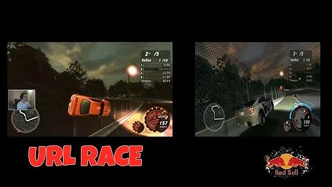 Need For Speed Underground 2 URL /  Bayview Speedway Track 1 / 10 lap / RedBull