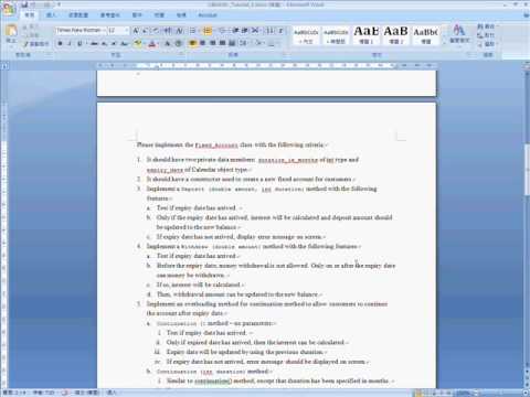 CBIS430 Tutorial2--Using Super Class