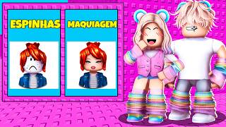 VOCÊ PREFERE? TORRE DE SKINCARE no ROBLOX