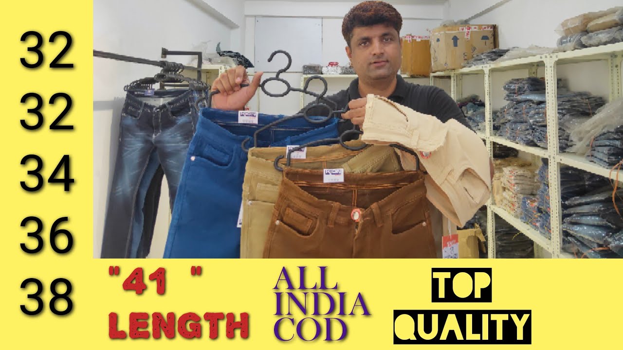 BUY HIGH QUALITY JEANS FROM MJ JEANS MANUFACTURER • ALL INDIA COD