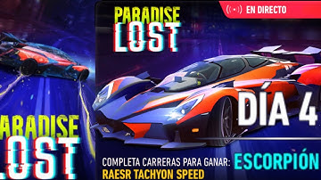 NFS No Limits - 🎮 RAESR TACHYON SPEED - Day 4 Scorpion