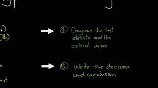 Hypothesis Testing Step 4 and Step 5
