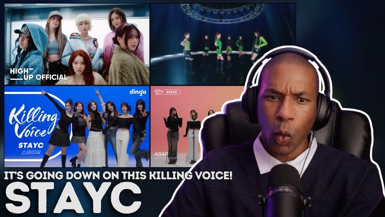 STAYC | 'BEBE' MV, 'Diamond', 'Pipe Down' + Killing Voice REACTION | It's going down!