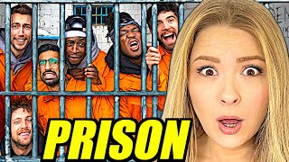 SIDEMEN STAY OVERNIGHT IN AN ABANDONED PRISON Reaction