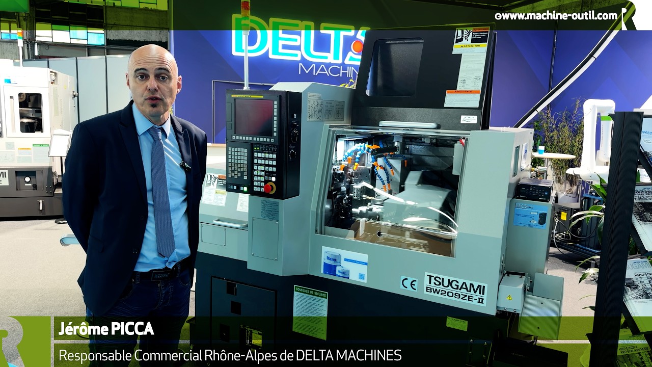 Tsugami BW209ZE Precision Automatic Lathe with 3 Z-Axis and 3 Y