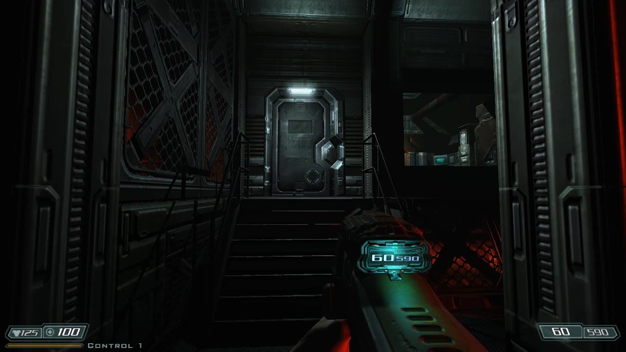 Doom 3 Control 1 ambience 9 [Doom 3 Ambience 2.0] - YouTube