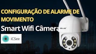 Icsee wifi camera motion alarm setup