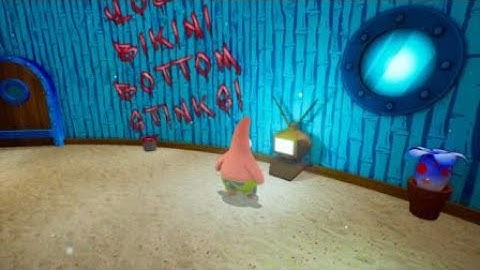 Patrick Squarepants - Audio Glitch - SpongeBob SquarePants: Battle For Bikini Bottom - Rehydrated