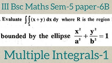 #3rd Bsc Maths sem-5 Paper 6-B@maths naresh eclass