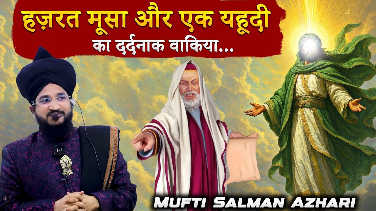 Hazrat Musa aur Yahudi ka waqia by Mufti Salman Azhari | Salman Azhari New Bayan 