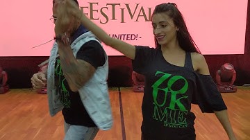 WZF2019: Bea & Renato in Saturday class demo ~ Zouk Soul