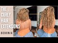 The best curly hair extensions  how to clip in and blend