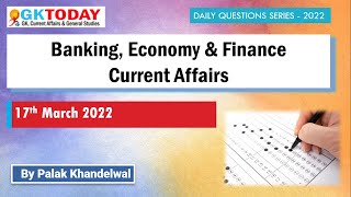 17 March 2022 | Banking Current Affairs | Economy Current Affairs by GK Today screenshot 1