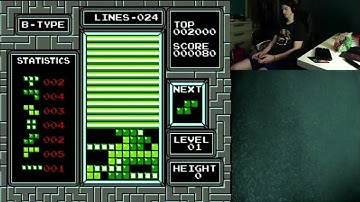 Tetris on level 29 with DAS! + Fails and Highlights
