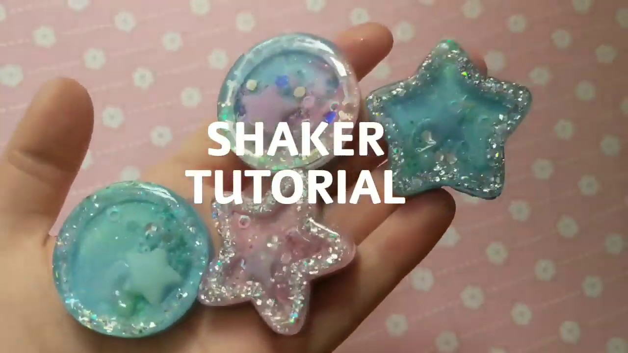 DIY small shakers for phone grips using epoxy resin YouTube