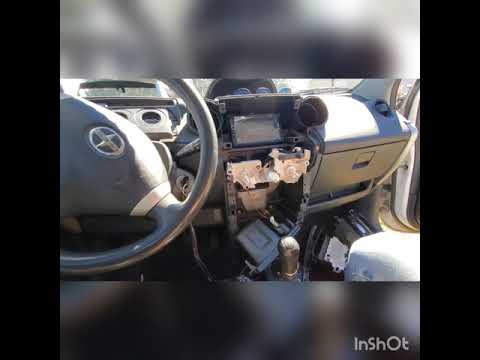 Scion xA Amazon 2 din touchscreen radio installation