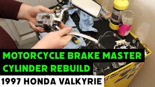 Motorcycle Brake Master Cylinder Rebuild | 1997 Honda Valkyrie