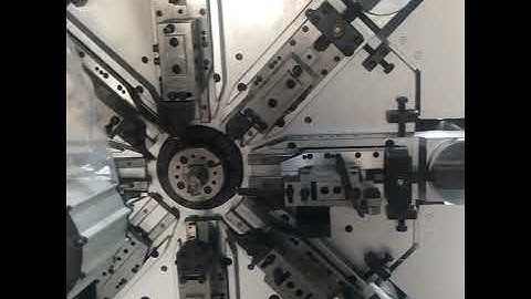 Cnc camless spring machine1225 training