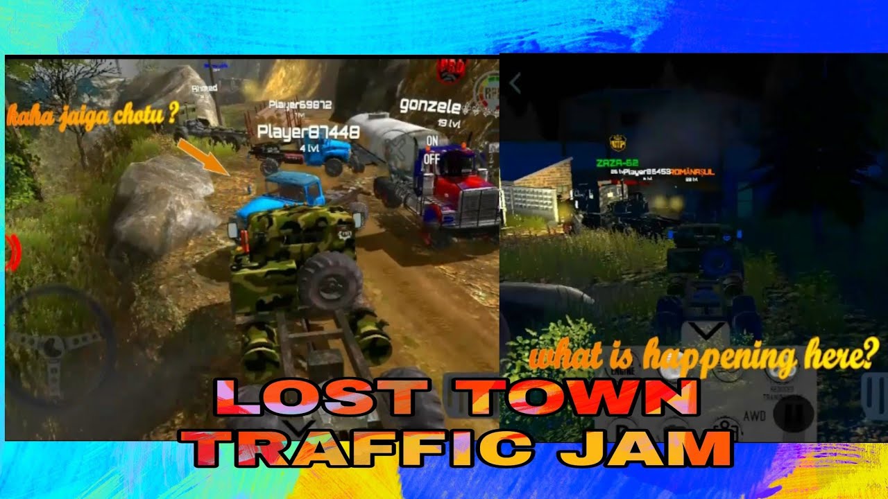 Lost Town Map Rthd online Offroad RTHD|lost town traffic| lost town Gameplay - YouTube