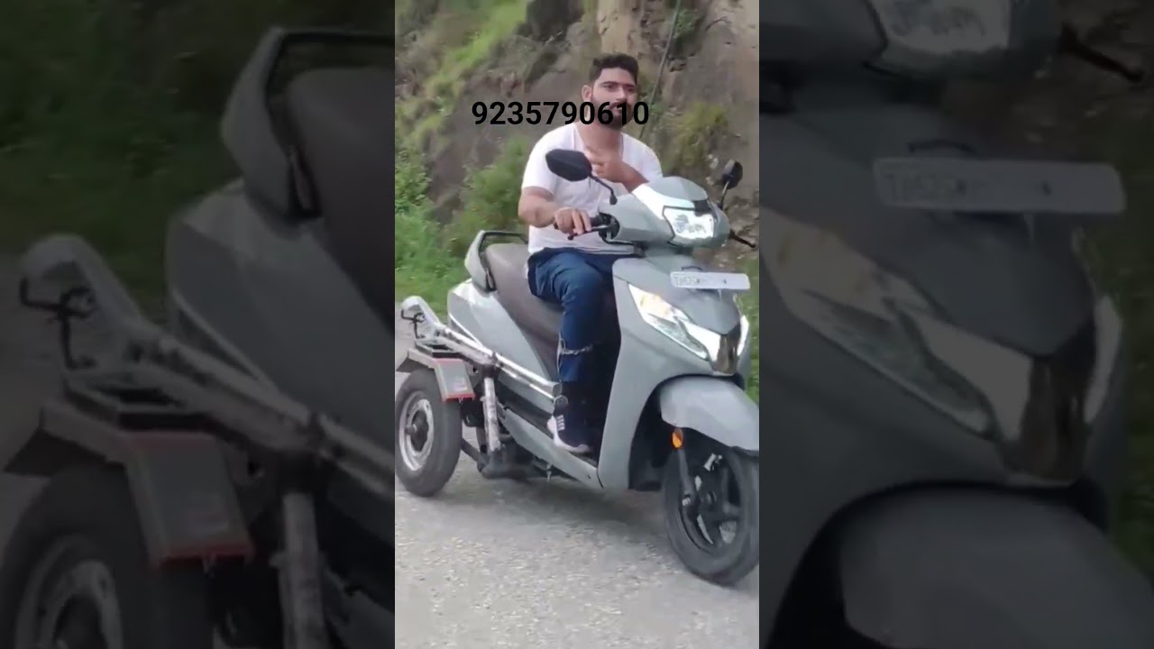 Side wheel attachment kit / activa side wheel attachment 