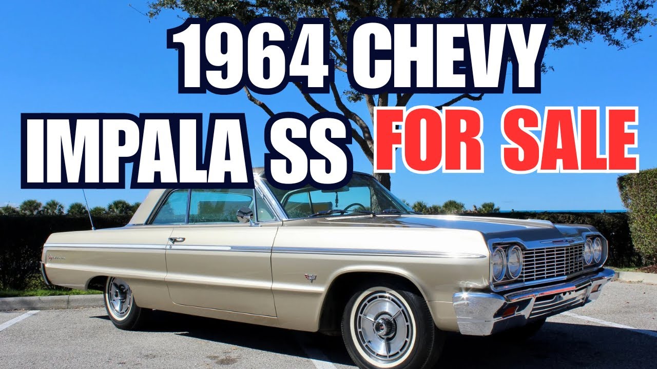 1964 CHEVROLET IMPALA SUPER SPORT FOR SALE 327 V8 LOW MILEAGE