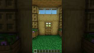 How to Fix the Front of your House in Two Steps #minecraft #minecraftshorts #trending #tutorial