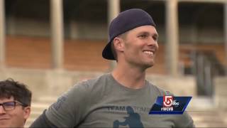 Tom Brady, Patriots take part in Best Buddies football game