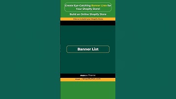 Create Eye Catching Banner Lists for Your Shopify Store! with mavon Electronics Shopify Theme