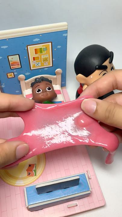 Shinchan Boxer With Cocomelon Cody Sleeping! 🛌😴💤 #toys #satisfying #trending #cocomelon