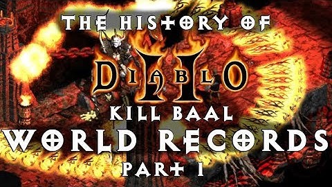 The History of Diablo 2 World Records - Part 1: A Segmented Start