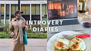 vlog | introvert diaries: realistic day alone, cozy rituals, slow living in the city screenshot 1